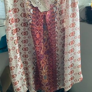 Warehouse one plus size top